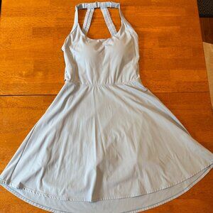 Light Blue Athletic Dress with Pockets